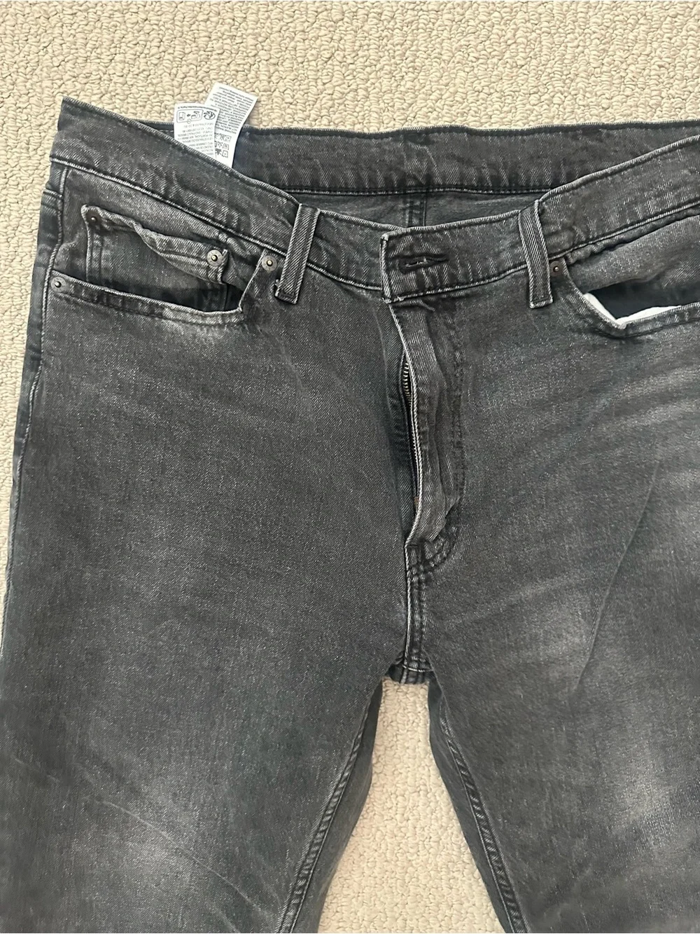 Levi's 511 Straight Jeans - Charcoal Gray